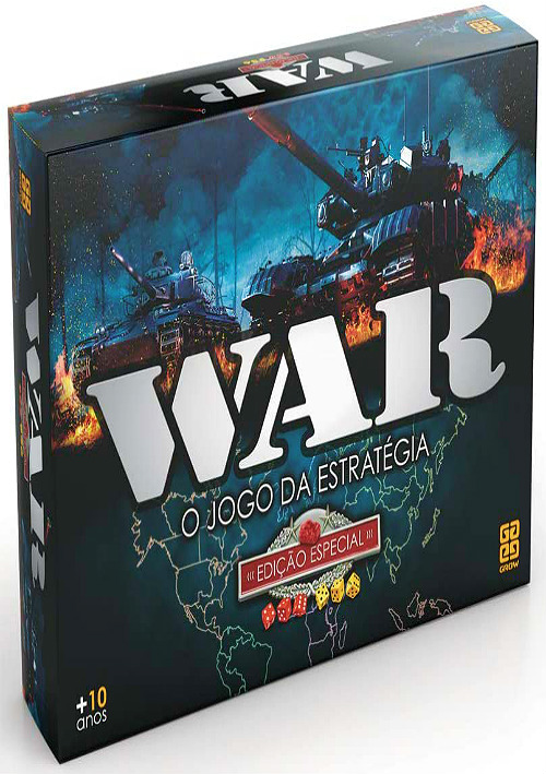 Jogo War Edição Especial Grow (Jogo em Português) – BEM VINDO